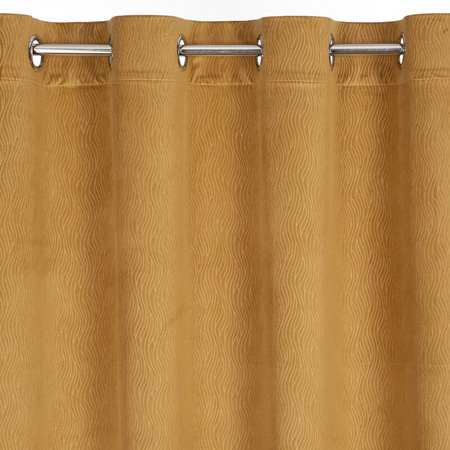 ZASŁONA GOTOWA LILI 140 X 250 CM ŻÓŁTY