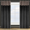 ZASŁONA GOTOWA D91 AGNES 140 X 250 CM CZARNY