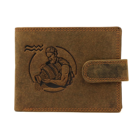 Portfel męski skórzany skóra naturalna Nordee