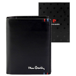 Portfel męski skórzany skóra naturalna Pierre Cardin