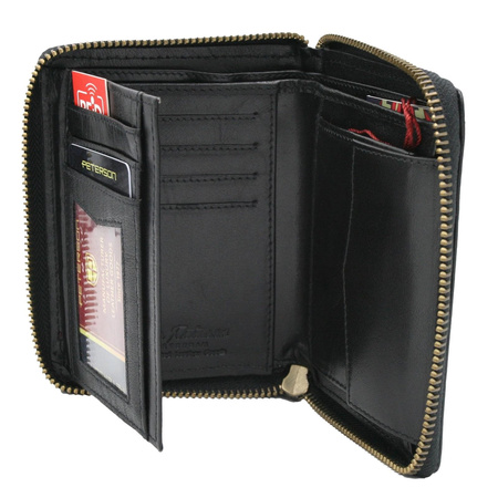 Portfel męski skórzany skóra naturalna  Peterson