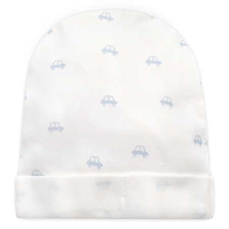 CZAPKA NIEM LOVELY DAY BABY BLUE ECRU AUTKA 62