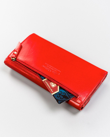 Portfel damski skórzany skóra naturalna  Peterson 