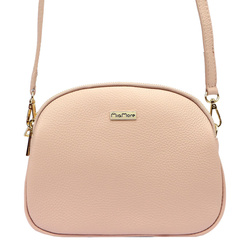 MiaMore torebka listonoszka skóra naturalna różowy