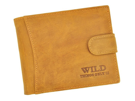 Portfel męski skórzany skóra naturalna Wild 