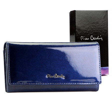 Portfel damski skórzany skóra naturalna Pierre Cardin