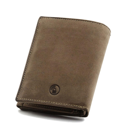 Portfel męski skórzany skóra naturalna  Peterson