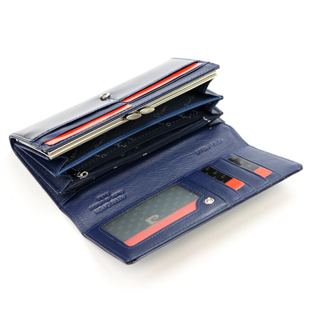 Portfel damski skórzany skóra naturalna Pierre Cardin