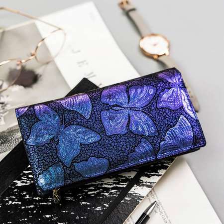 Portfel damski skóra naturalna skórzany Peterson 