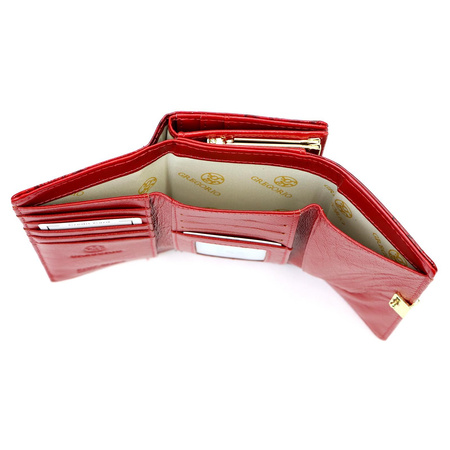 Portfel damski skóra naturalna skórzany Gregorio