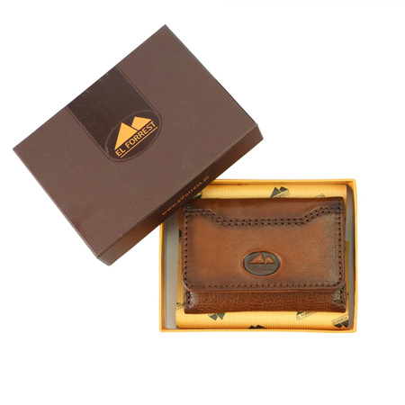 Portfel męski skórzany skóra naturalna El Forrest 