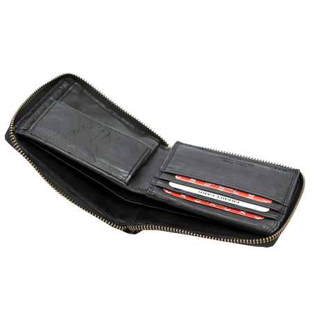 Portfel męski skórzany skóra ekologiczna VS 