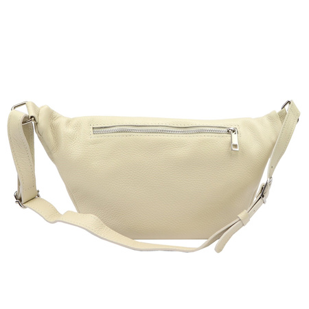 Torebka torebki skórzana saszetka nerka skóra naturalna Luka damska