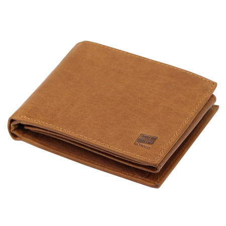 Portfel męski skórzany skóra naturalna Nordee