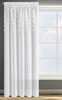 ZASŁONA GOTOWA D91 STELLA NA TAŚMIE 140 X 270 CM BIAŁY