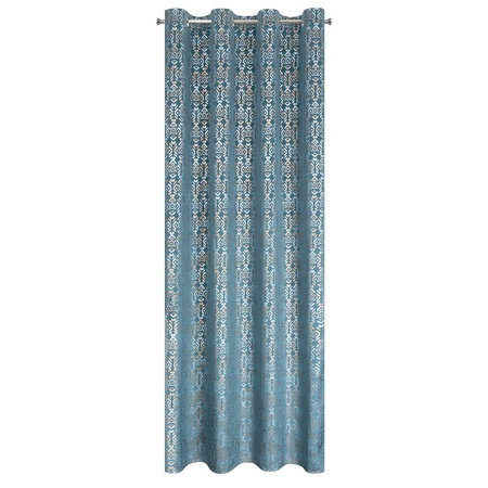 ZASŁONA GOTOWA LAURA 140 X 250 CM NIEBIESKI
