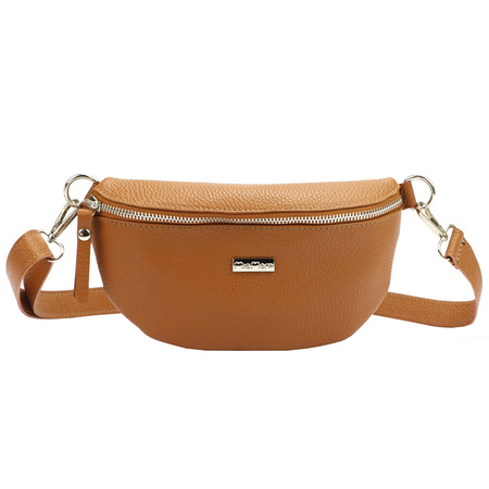 Torebka torebki nerka saszetka skórzana skóra naturalna MiaMore damska 