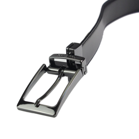 Pasek męski skórzany skóra naturalna Pierre Cardin