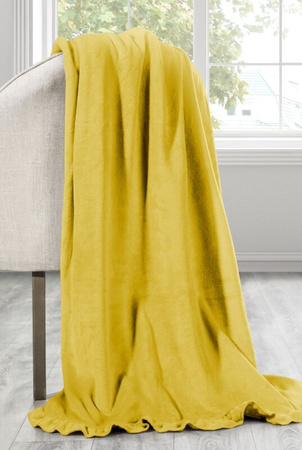 KOC DOLLY 150 X 200 CM MUSZTARDOWY