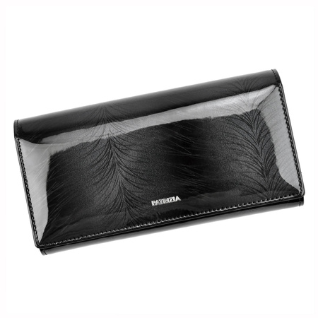 PATRIZIA portfel skóra naturalna szary PATRIZIA FF-102 RFID - kobieta