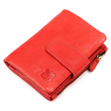 Portfel damski skórzany skóra naturalna Route 66 