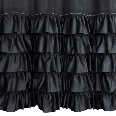 ZASŁONA GOTOWA CARLI 140 X 250 CM CZARNY