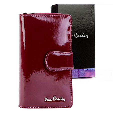 Portfel damski skórzany skóra naturalna Pierre Cardin 