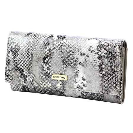 Portfel damski skórzany skóra naturalna Gregorio 