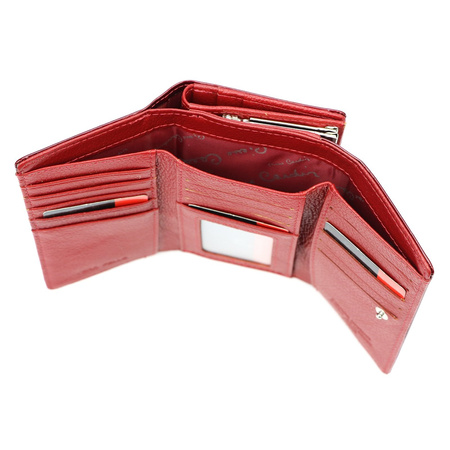 Portfel damski skórzany skóra naturalna Pierre Cardin 