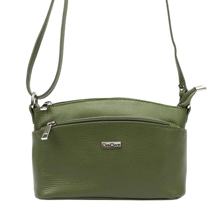 MiaMore torebka listonoszka skóra naturalna beżowy