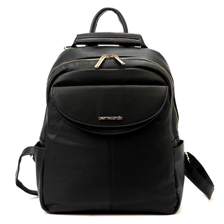 Plecak damski skórzany skóra ekologiczna Pierre Cardin