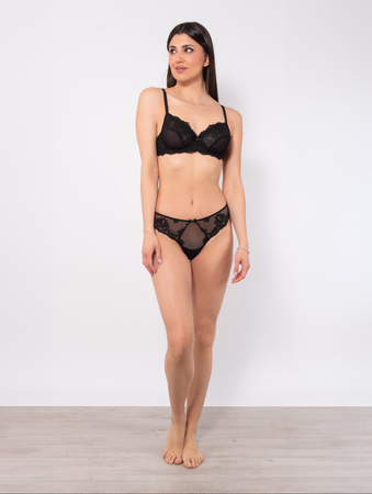 GLAM 1940 Biustonosz Miękki, nero/czarń