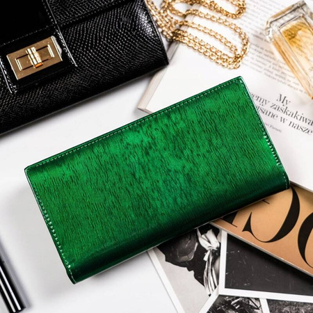 Portfel damski skórzany skóra naturalna  Peterson