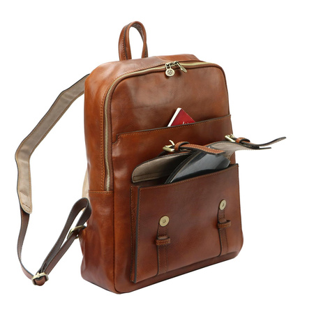 Plecak damski skórzany skóra naturalna Florence