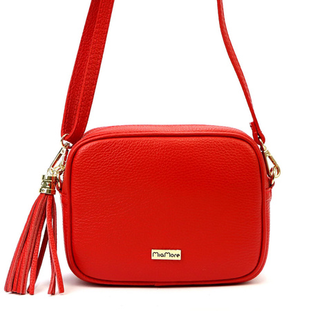 Torebka torebki skórzana skóra naturalna MiaMore damska 