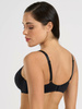 DELIA Biustonosz Semi-soft, nero-czarny