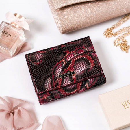 Portfel damski skórzany skóra naturalna Lorenti