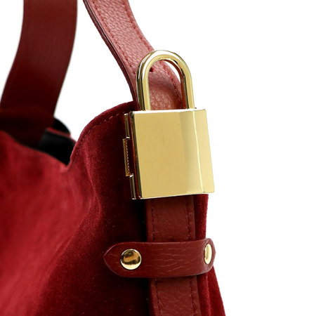 Torebka damska torebki skórzana skóra naturalna Luka