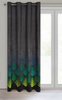 ZASŁONA GOTOWA ANGELINA 140 X 250 CM CZARNY