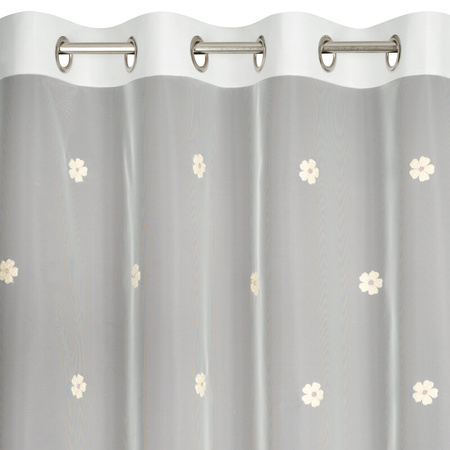 FIRANA GOTOWA ELSA 140 X 250 CM BIAŁY