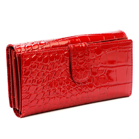 Portfel damski skóra naturalna skórzany Gregorio