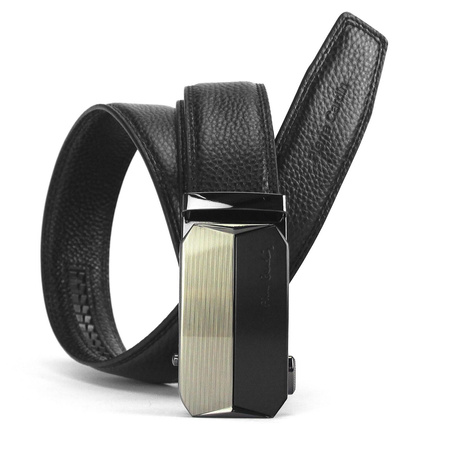 Pierre Cardin pasek czarny - mężczyzna