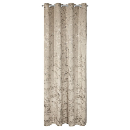 ZASŁONA GOTOWA DEBRA 135 X 270 CM BEŻOWY