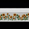 FIRANA GOTOWA HELIA NA TAŚMIE 150 X 30 CM BIAŁY