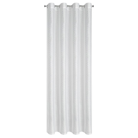 FIRANA GOTOWA SIBEL 140 X 250 CM BIAŁY