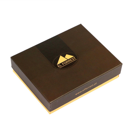 Portfel męski skórzany skóra naturalna El Forrest 