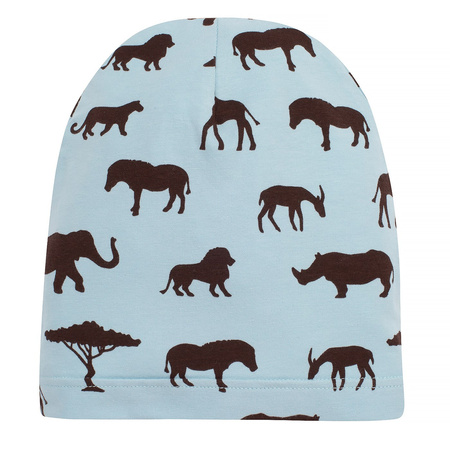 Czapka jj SAFARI niebieski,afryka 86/92