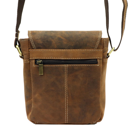 Torba saszetka na ramię męska skórzana skóra naturalna Nordee 