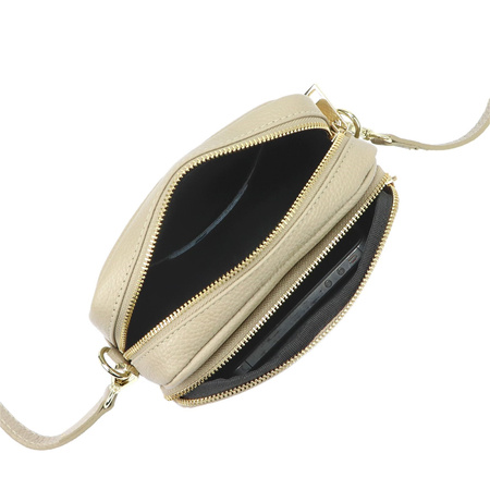 Torebka torebki skórzana skóra naturalna MiaMore damska