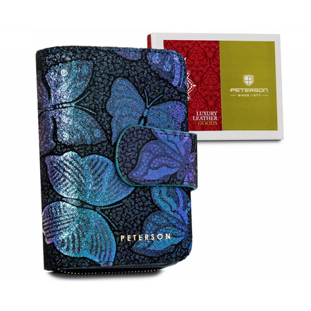 Portfel damski skórzany skóra naturalna  Peterson